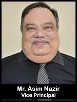 Mr. Asim Nazir  Vice. Principal